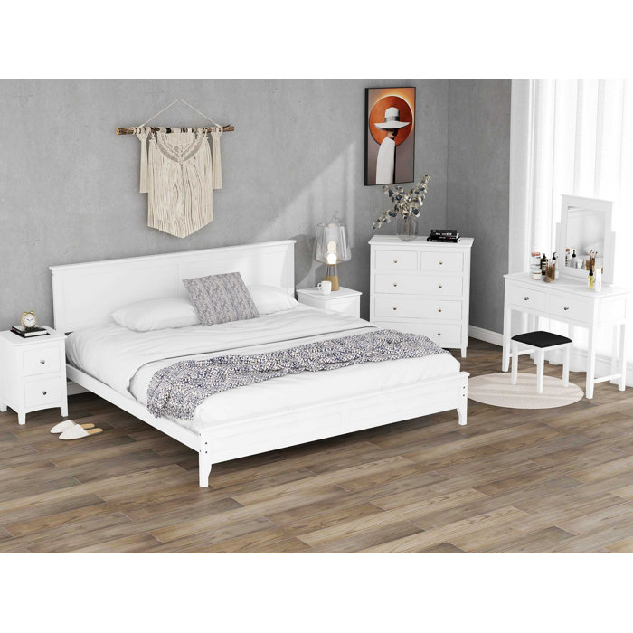 Red Barrel Studio® Ensemble de meubles de chambre à coucher 5 pièces